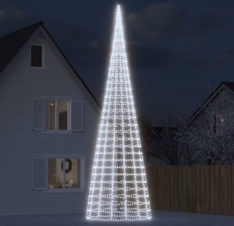 Maison Exclusive - Albero di Natale a LED, 3000 LED, luce bianca fredda, 800 cm