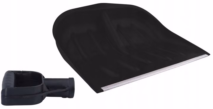 ADGO® Spazzaneve Spazzola in plastica stagionale con grande manico nero