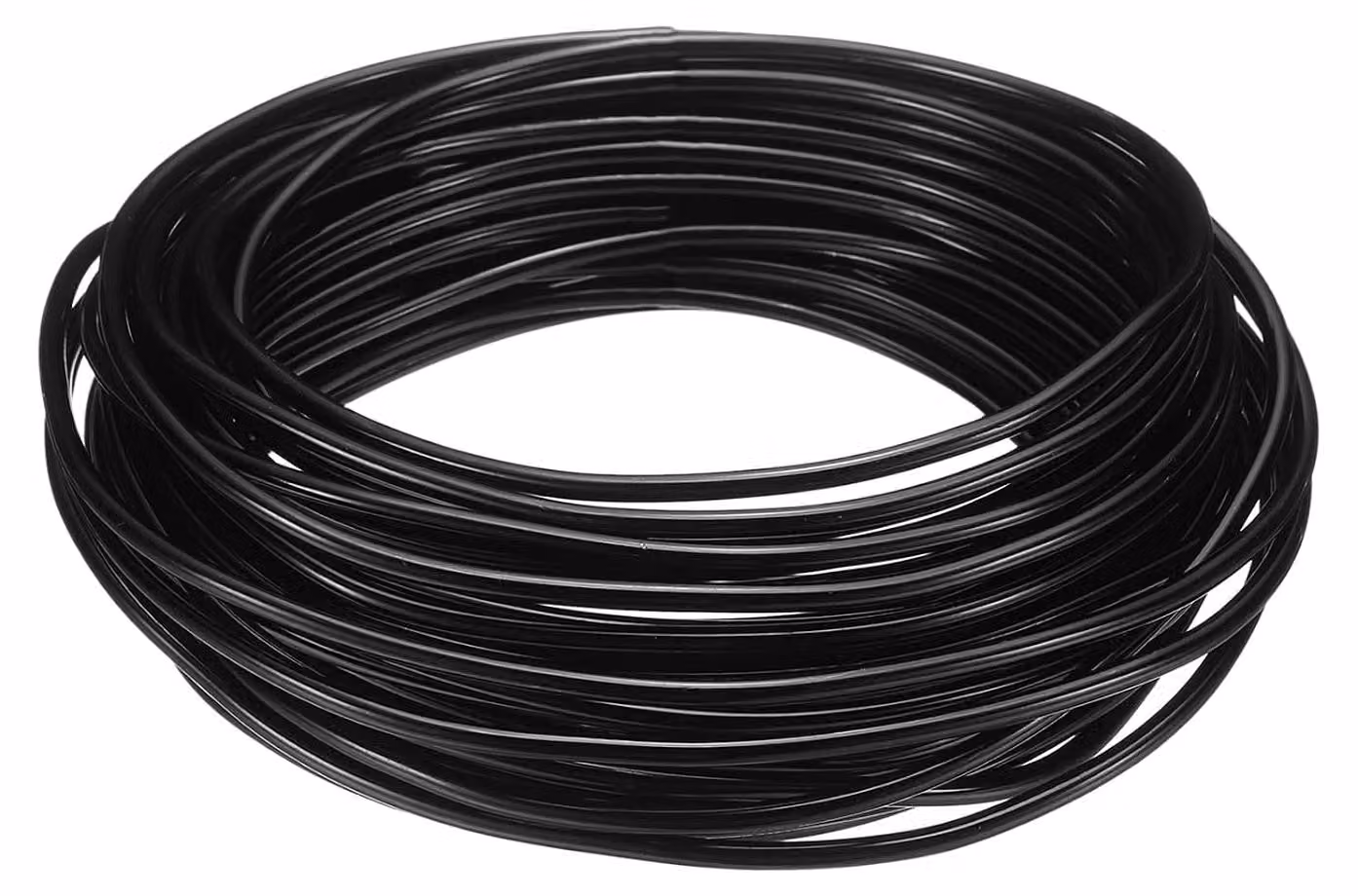 Filo di alluminio anodizzato per bonsai, diametro 2,5 mm, lunghezza 33 metri, filo flessibile per alberi bonsai, ideale per giardinaggio, orticoltura, architettura del paesaggio e coltivazioni, colore nero