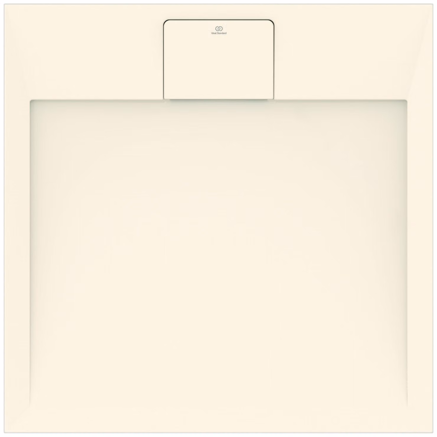 Doccia a filo pavimento Ultra Flat S, serie i.Life, 70x70 cm, resina sintetica, colore sabbia
