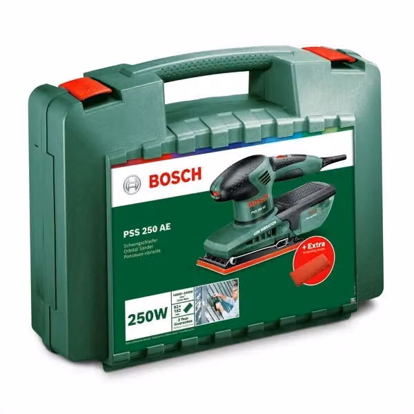 Levigatrice orbitale Bosch PSS 250 AE verde – 2