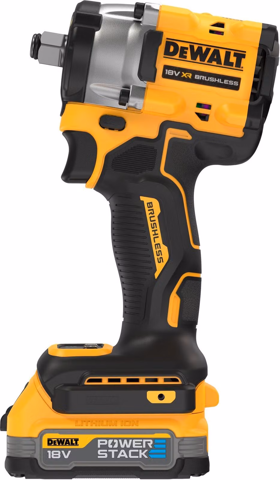 Avvitatore a impulsi a batteria DEWALT, 1/2", 18V / 1,7Ah