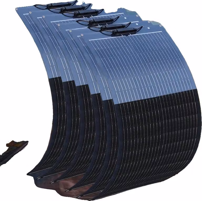 Pannello solare, semi-flessibile, alta efficienza, 600w 6pcs 100w