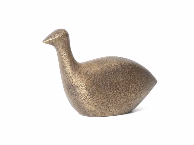 Coot Fermacarte - Alluminio Anticato