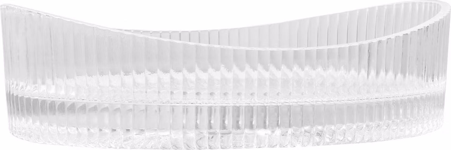 Mexen Kivo lavello in vetro da appoggio 50 x 37 cm, trasparente - 24215000