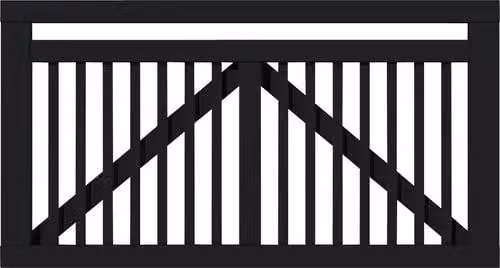 Plus Tor Linea 150 x 80 cm RAL 9005 Nero