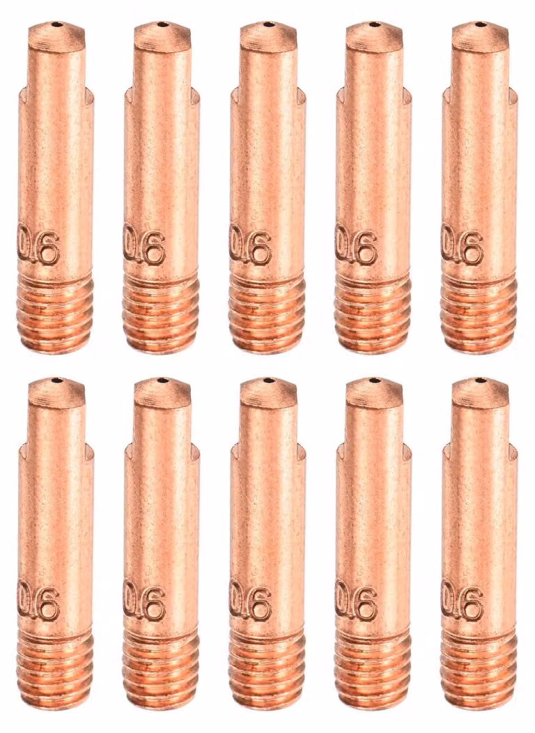 10 punti di contatto per pistola di saldatura MIG, 0,6 mm