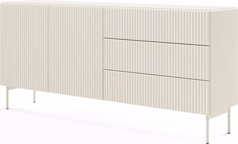 Credenza FURNLUX Muti Beige 177 cm / Colore principale: beige / Dimensioni: 177 x 81 x 40 cm