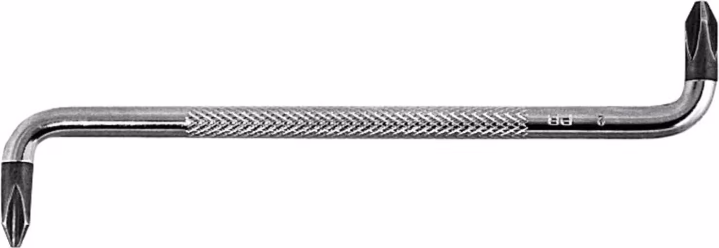 PB Swiss Tools Chiavi esagonali a L, per Phillips, intaglio a croce dimensione 2