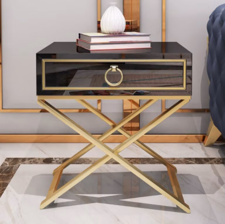 Nacht Konsole Tisch Beistell Schlafzimmer Kommode Schrank Tische Konsolen Design