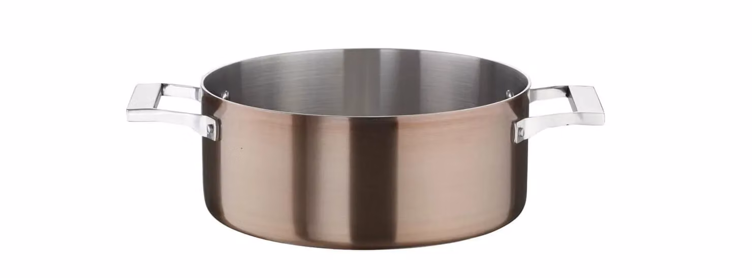Casseruola Bassa per induzione, linea Century, diam.28cm
