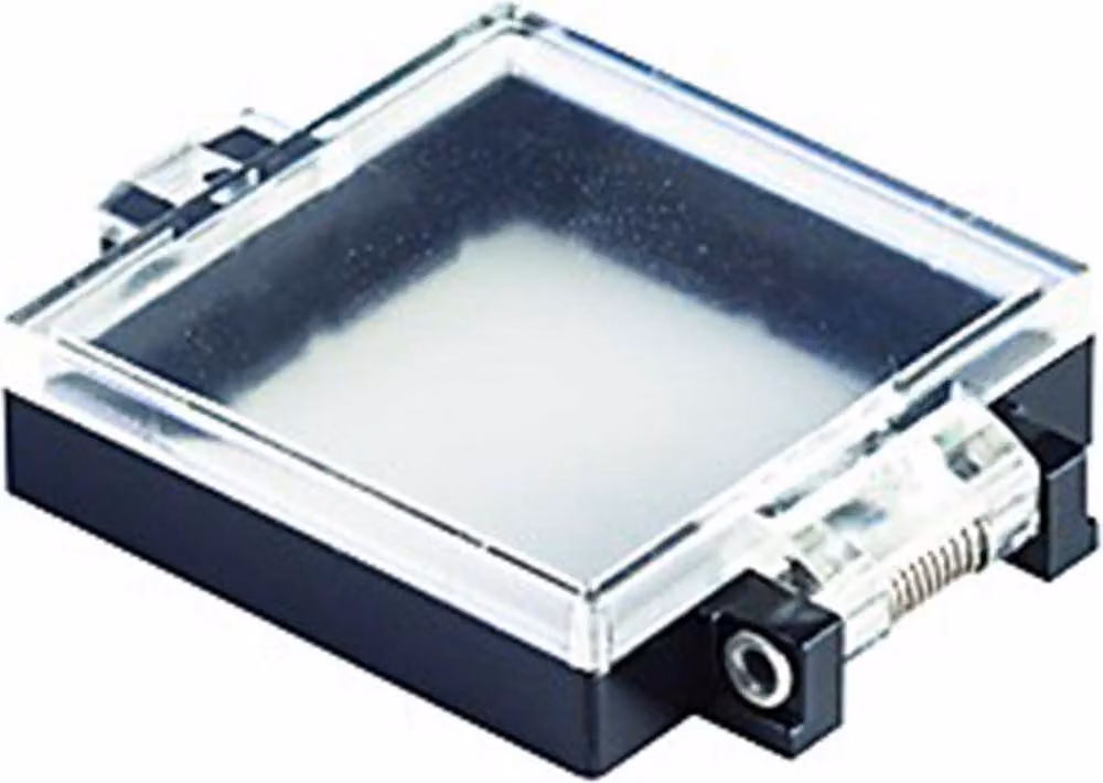 Georg Schlegel Copertura di protezione sigillabile per pulsanti della serie QUARTRON-JUWEL Grado di protezione IP40 - 1 pezzo