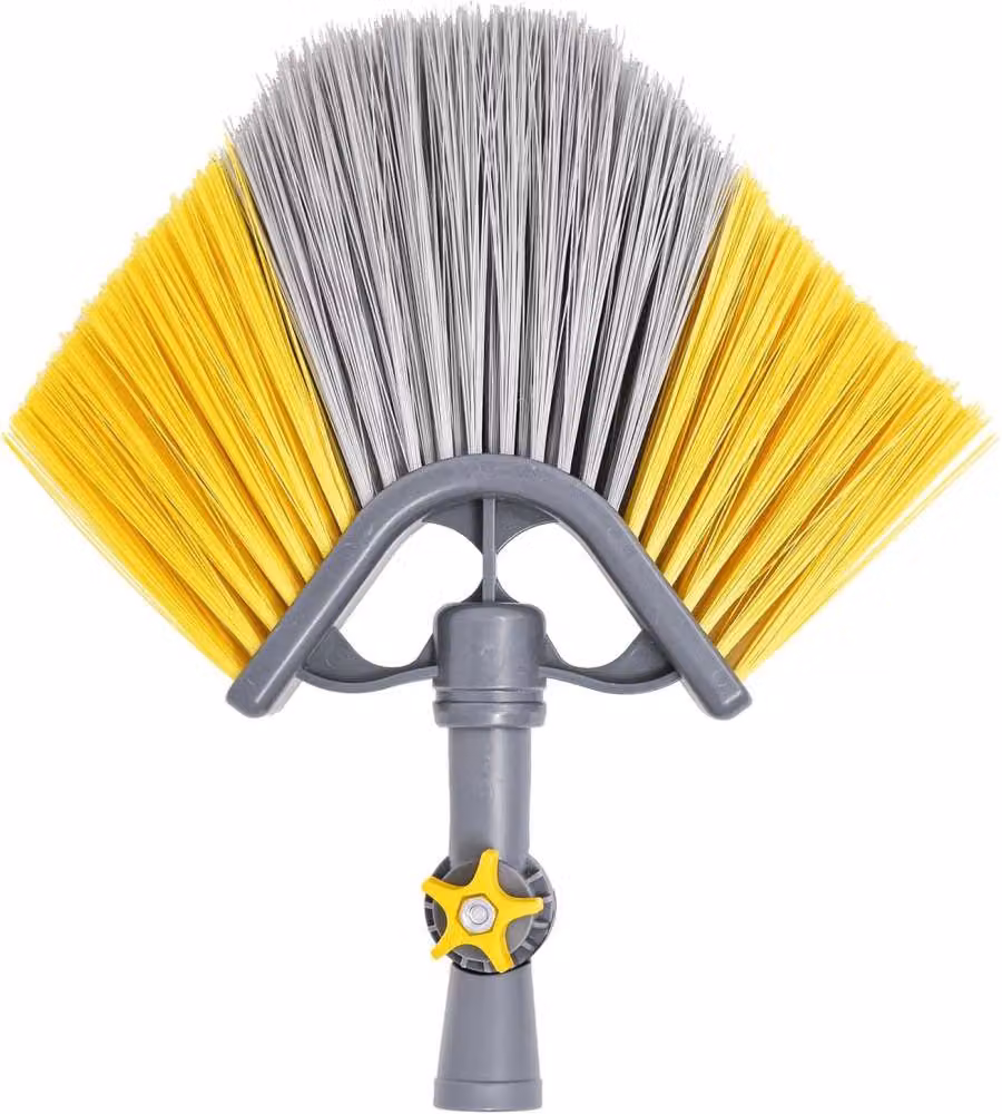 Apex Scovolo Multiuso Snodato per Pulizia Soffitti e Pareti Grigio/Giallo