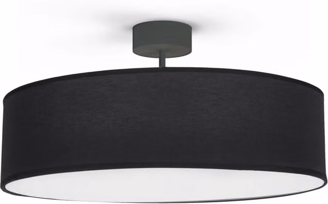 Lampadario da soffitto Nowodvorski Violet 3xE27 50 cm nero