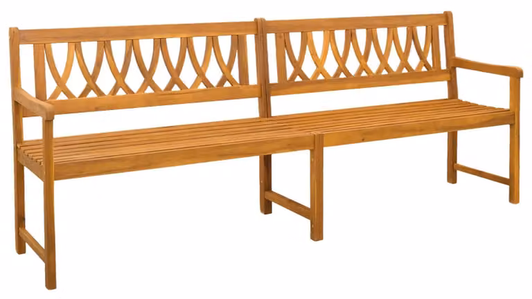 Panchina da esterno Naturale 220 x 55,5 x 90 cm