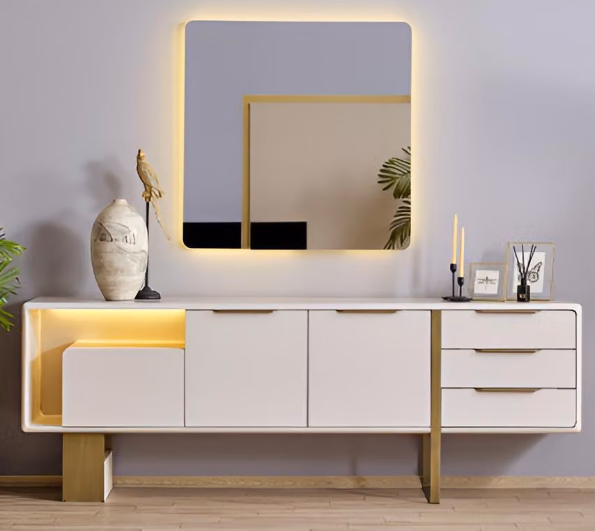 Credenza con specchio – Set di mobili di design moderno