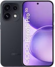 Smartphone Oppo Reno16 Pro 5G Starlight Black con display da 6,32 pollici, 512 GB di memoria e 12 GB di RAM – 1