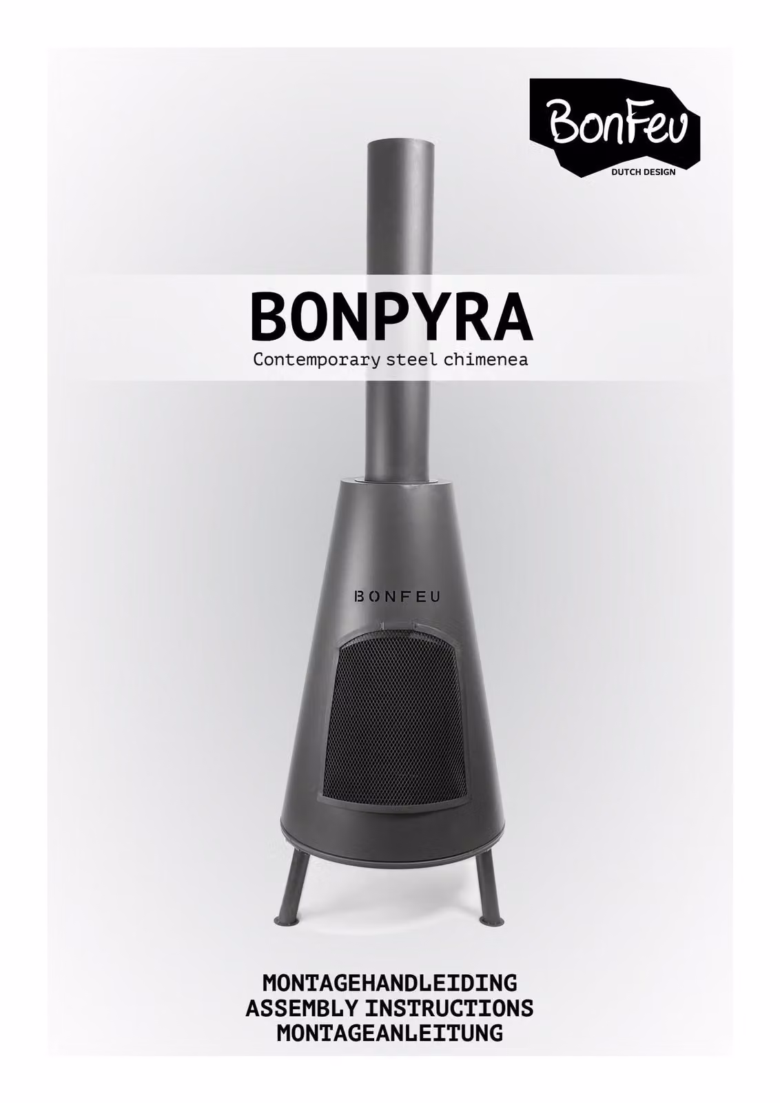 Stufe da giardino BonFeu BONPYRA - Ø 50 cm x H 166 cm