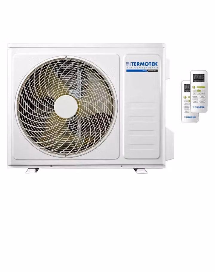Climatizzatore Dual Split Termotek Airplus C12+C12 12000+12000 BTU Inverter A++, Bianco, Predisposto per WiFi – 2
