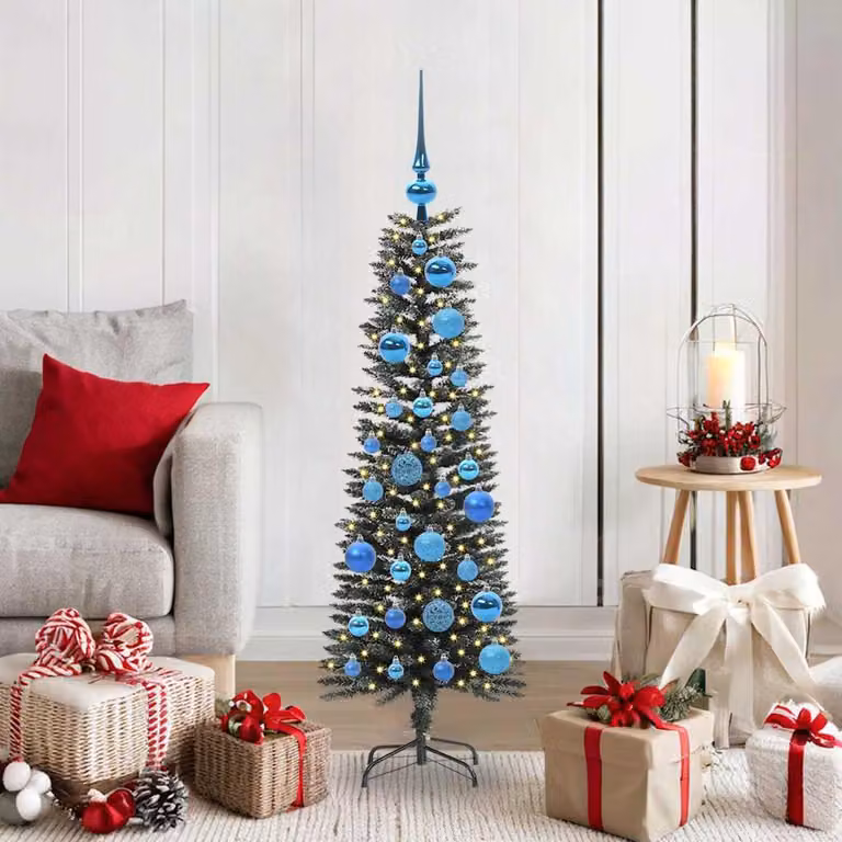 Maison Exclusive - Albero di Natale artificiale con 150 LED e supporto, verde, 120 cm