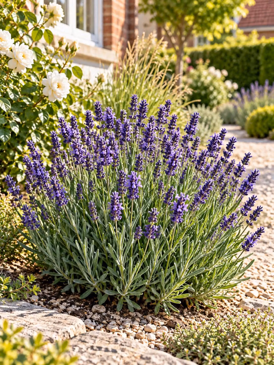 12 piante di Lavanda 'Hidcote', 15–20 cm – Lavandula angustifolia, vera lavanda, pianta profumata resistente al freddo, ideale per giardino, balcone e vasi