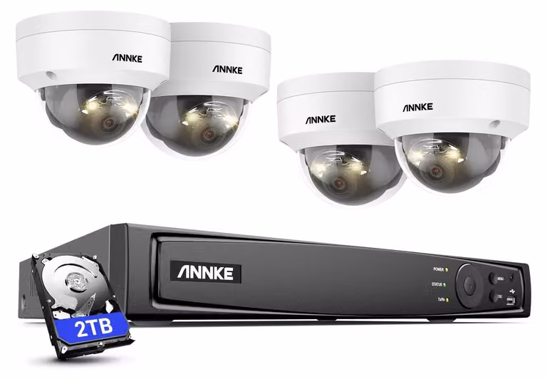 Telecamera di sicurezza - Videosorveglianza - Sistemi antifurto - Telecamera di sorveglianza - Telecamera dome IP