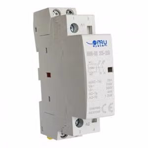 Contattore modulare Contattore 25A 1,2kW 230V AC 2NO Montaggio DIN 35mm XBS