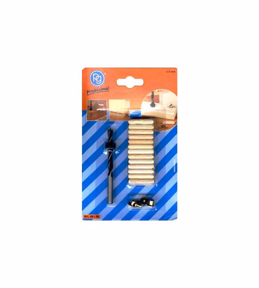 Tassello Legno Kit Assemblaggio Mm  6    681.00 Pg
