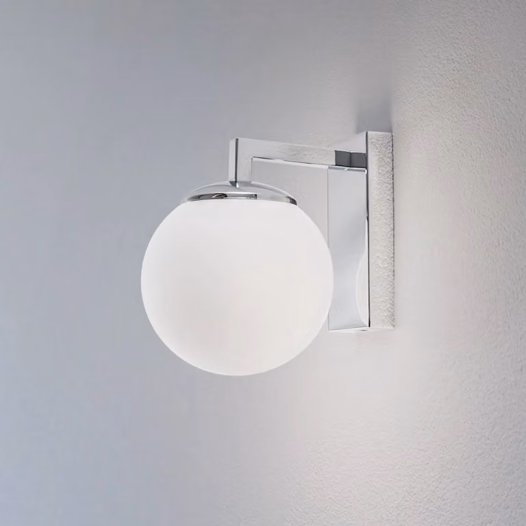 Applique da parete a LED Aseor Argon, dimmerabile, Cromo / Argento, Soggiorno / Sala da pranzo, Metallo, Moderno, Applique a LED