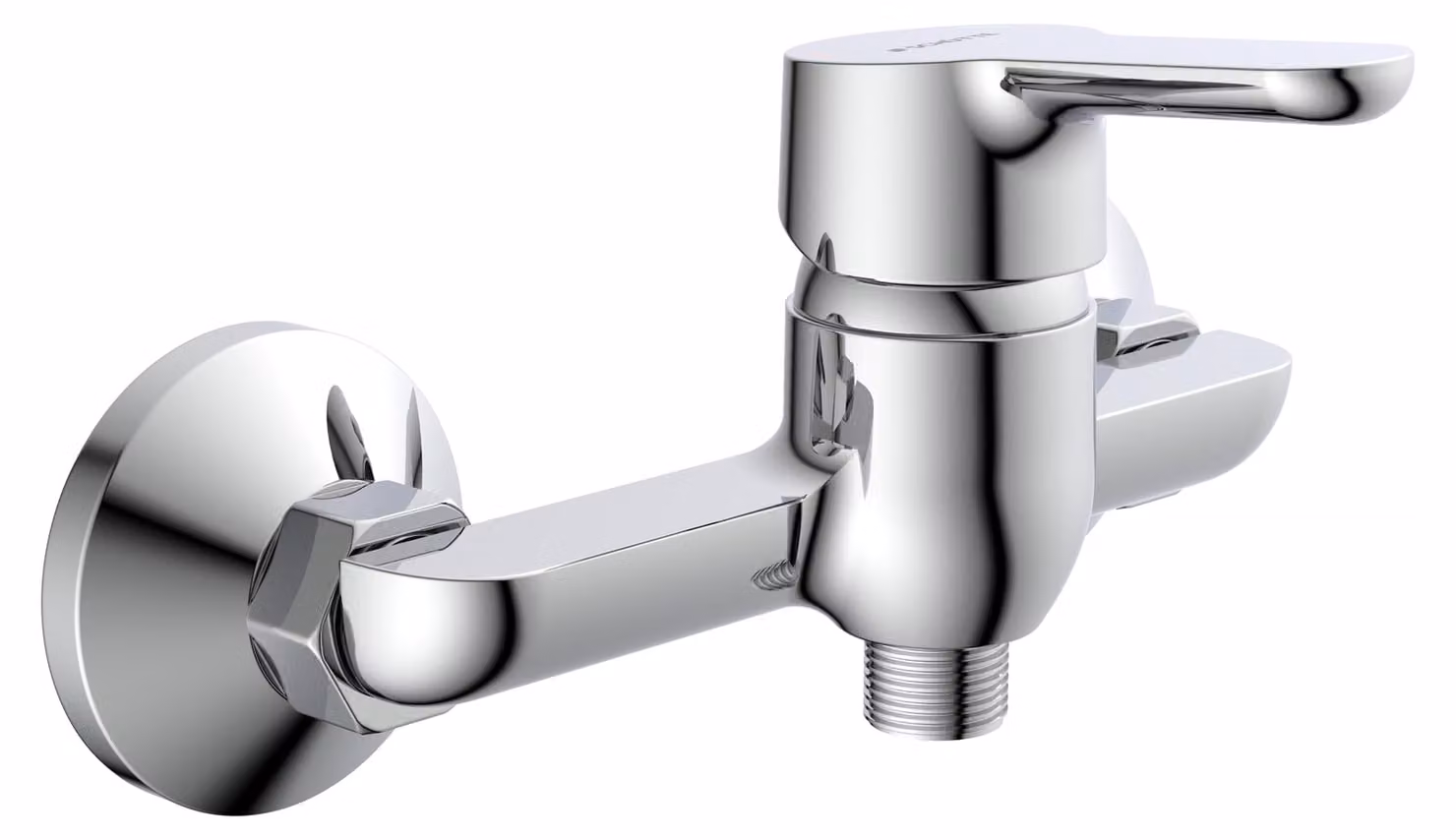 SCHÜTTE Rubinetteria doccia VICO, miscelatore doccia, rubinetto bagno in cromo