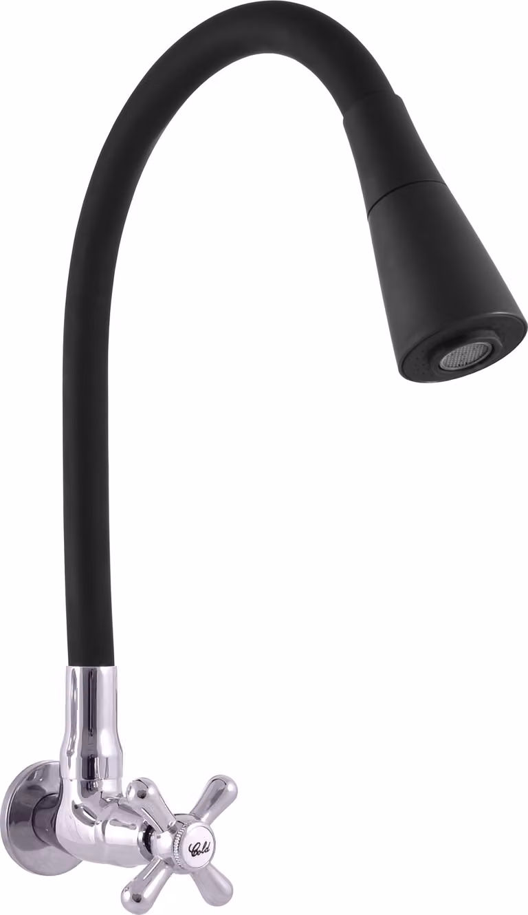 RAV Slezák Slezák Rav MK192/13 Miscelatore monocomando con braccio flessibile Colore: cromo/nero