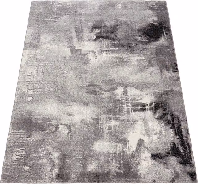 Tappeto Horizon grigio con design astratto vintage L: 120 cm, P: 170 cm – 1