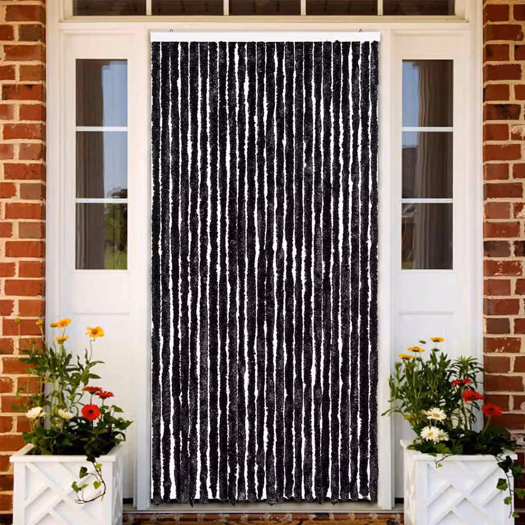 Zanzariera vidaXL in ciniglia antracite, isolante termica, L 100 cm x H 220 cm
