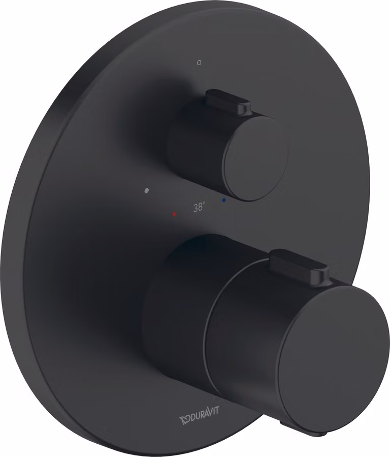 Duravit robinetterie thermostatique, thermostat encastré, 1 consommateur, rond, TH4200016046, TH4200016046
