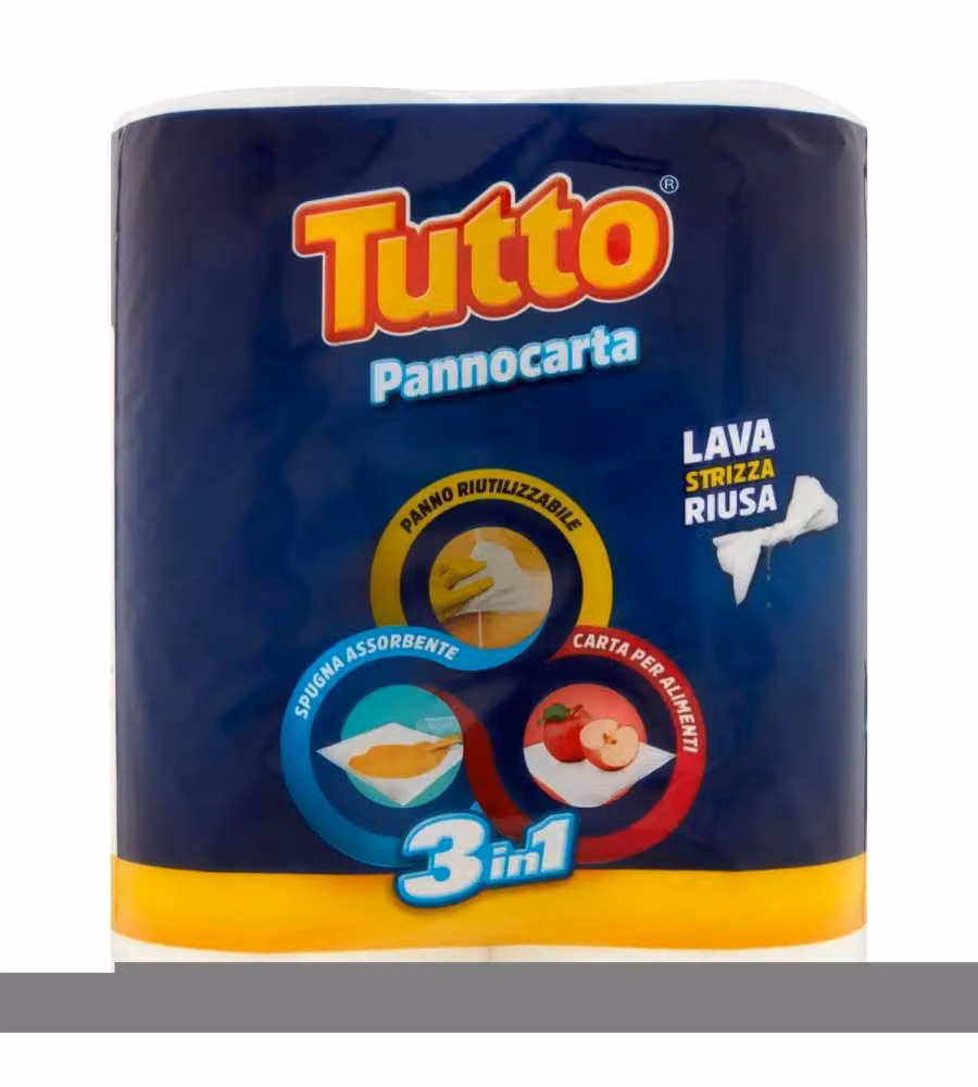 Pannocarta Carta Cucina 3in1 2pz