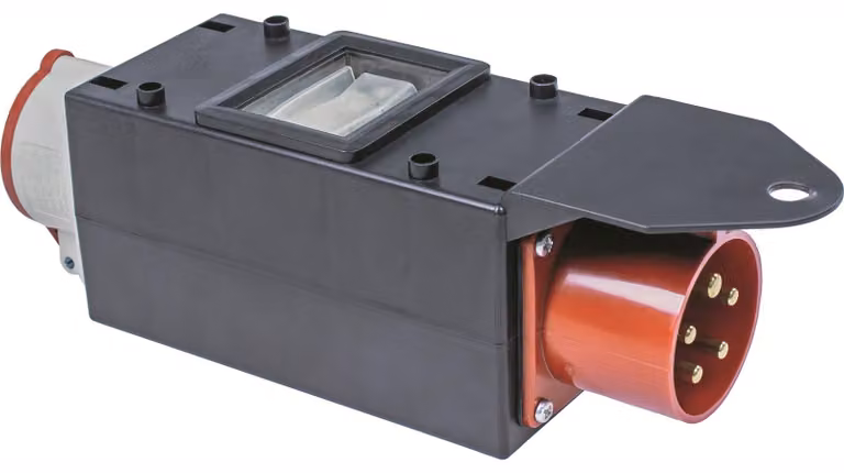 Adattatore as-Schwabe MIXO FI, spina CEE 400 V 16 A su presa CEE 400 V 16 A IP44