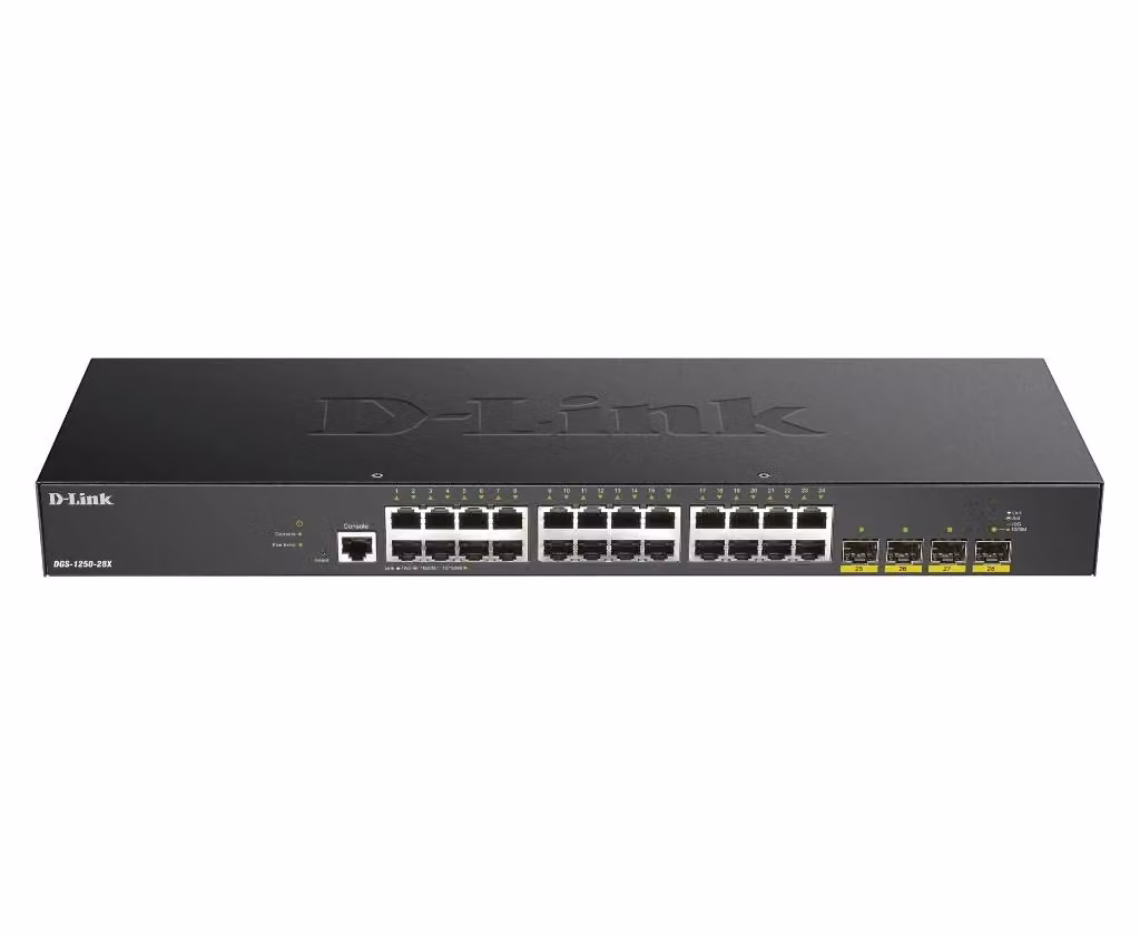 Switch D-link DGS-1250-28X Gestito L3 Gigabit Ethernet 10/100/1000 Nero – 2