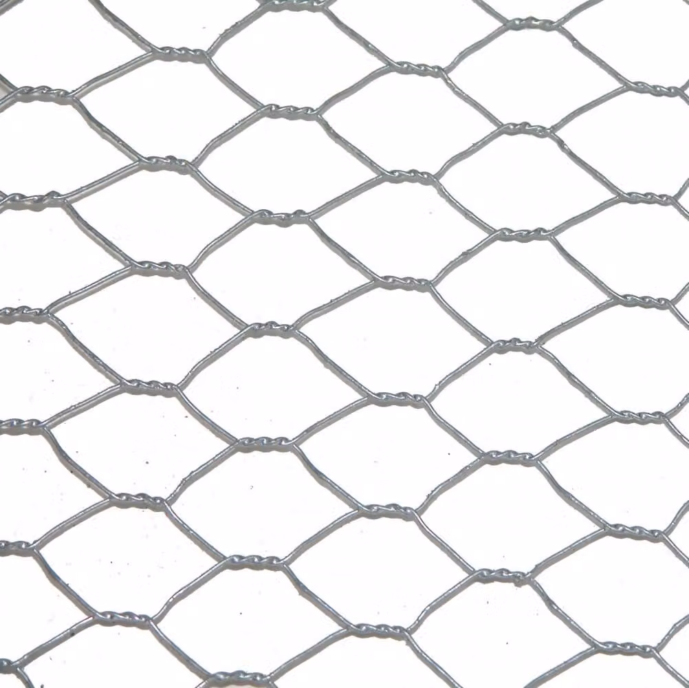 Recinto per animali grigio triplo twist, H.0,5 x L.10 m, rete H.13 x L.13 mm