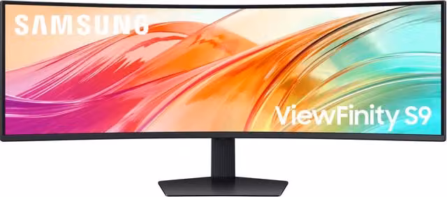 Monitor Curvo Samsung S95UF 49 pollici 5K 144Hz Nero con HDMI e DisplayPort