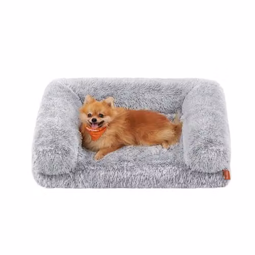 FEANDREA Cuccia per Cani, Taglia Media, Divano Letto, 76 x 58 x 23 cm