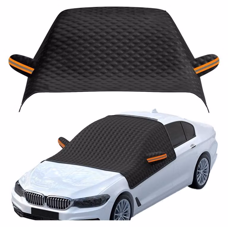 Copertura per parabrezza auto, protezione antigelo per l'inverno, pieghevole, dimensioni 240x148 cm