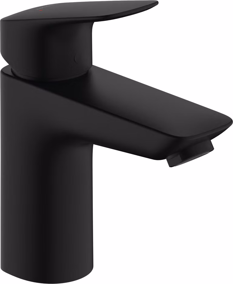 hansgrohe Logis Mitigeur de lavabo, ComfortZone100, garniture découlement Push Open, saillie 108mm, 71107670, 71107670
