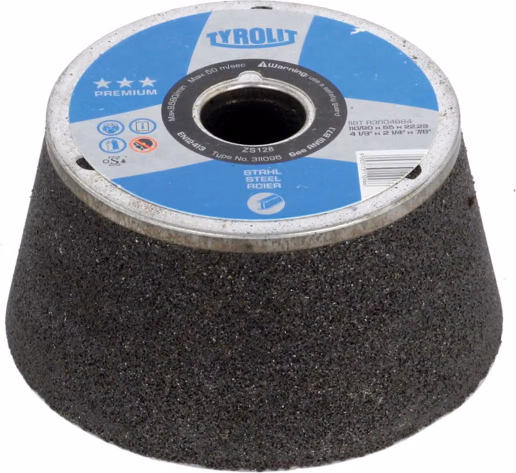 Mola a tazza TYROLIT PREMIUM***, Ø disco x spessore parete: 110X20 mm