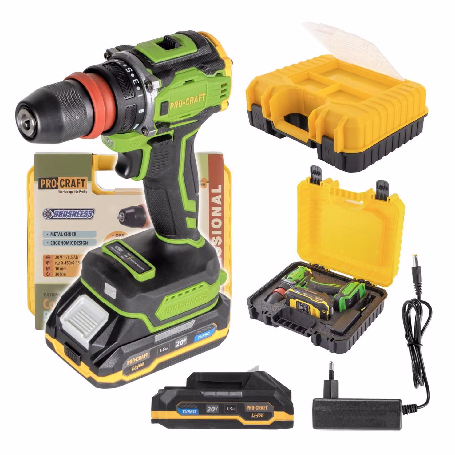 Avvitatore a batteria Procraft PA18Pro DFR