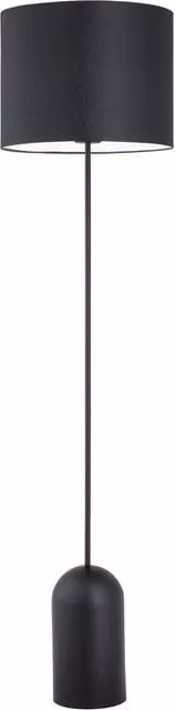 Piantana Minimal Enlil in metallo nero e bianco con 1 luce E27 IP20 in stile scandinavo