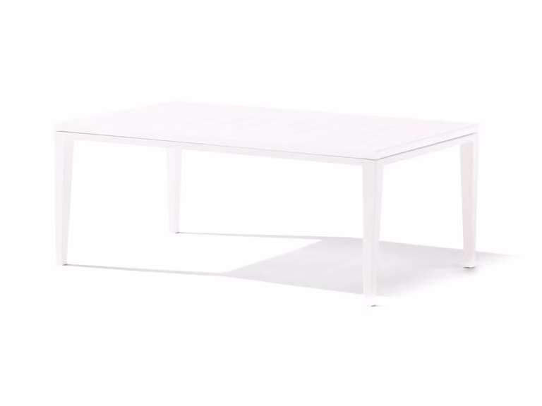 Tavolino da salotto Sieger Cannes 110x60x40 cm bianco/bianco