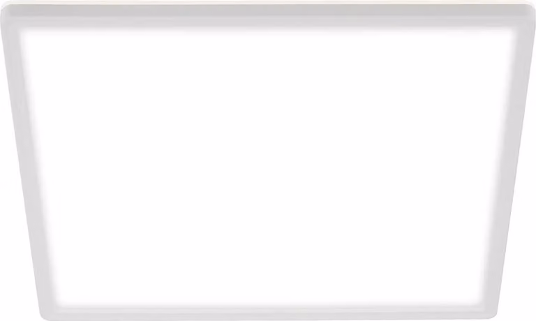 Briloner SLIM CASE, plafoniera LED, luce indiretta, luce bianca neutra, colore bianco, dimensioni 42 x 42 x 3 cm