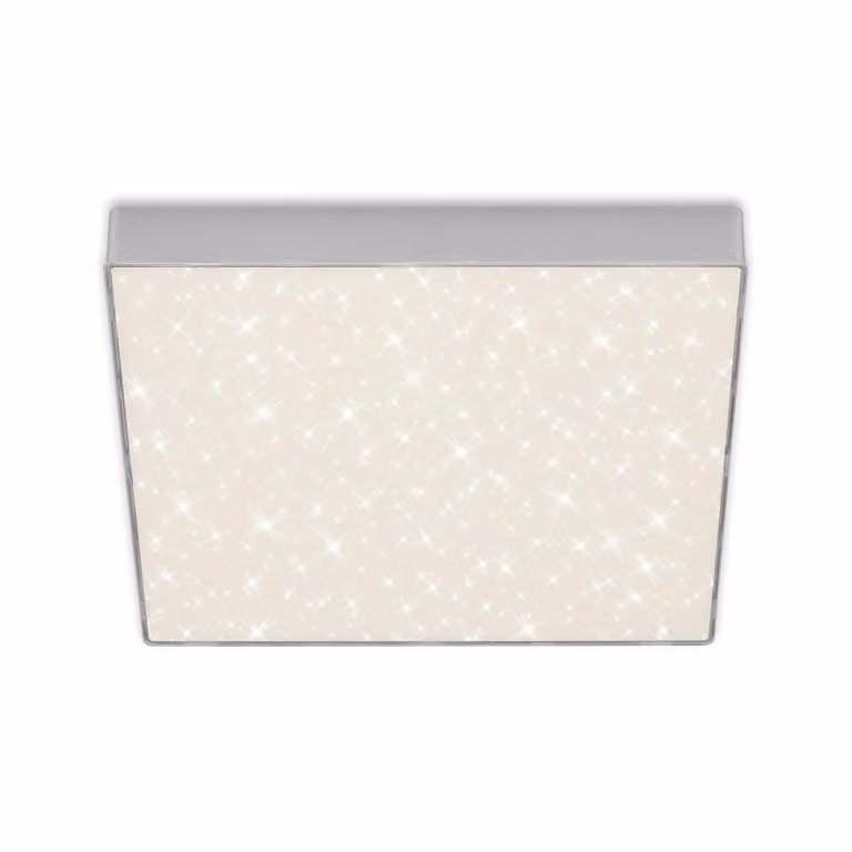Lampada a incasso LED senza cornice cielo stellato 21 W argento metallo-plastica Briloner
