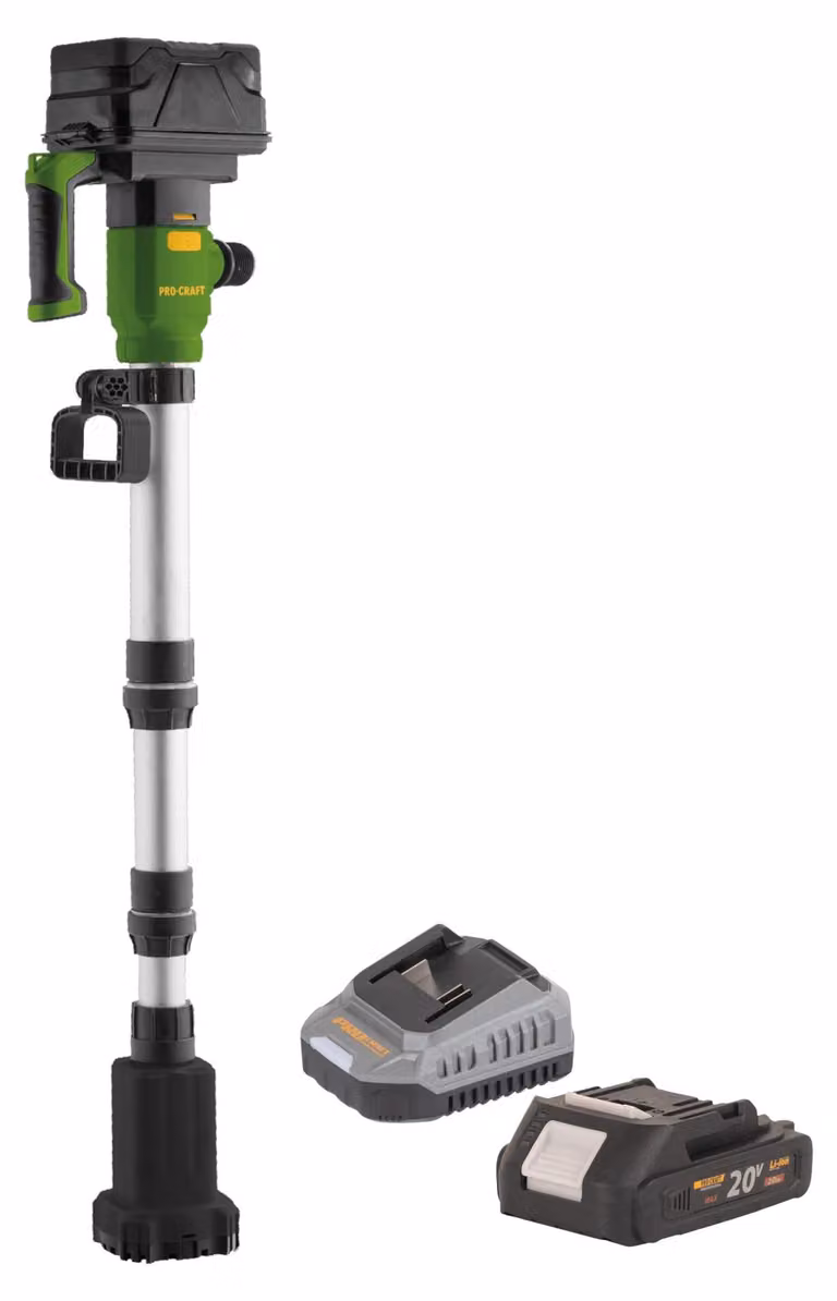 Pompa sommersa a batteria Procraft CPN20bb 20 V 2725 l/h + 1x batteria 2,0 Ah + caricabatteria