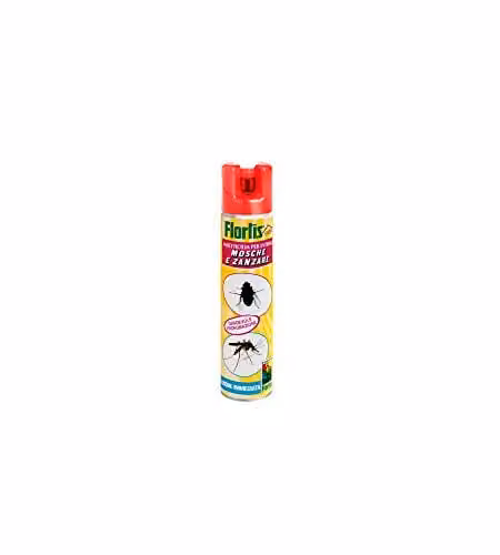 Flortis Insetticida Spray 300 ml - Elimina Mosche e Zanzare Interni